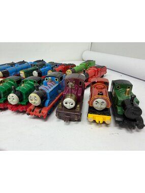 Bulk Lot 24 Metal Thomas The Tank Friends Trains ERTL & Others As Is Condition
